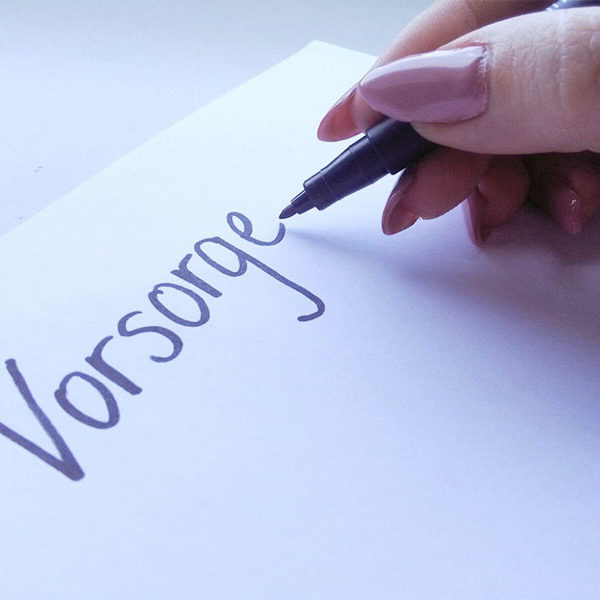 vorsorge vorsorge