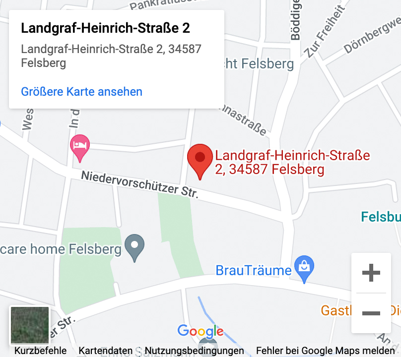 map bestattungen